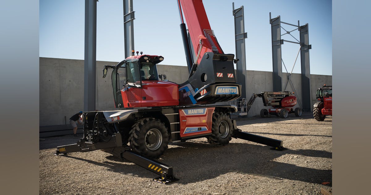 Manitou Offers Seven Telehandler Models for North America Market ...