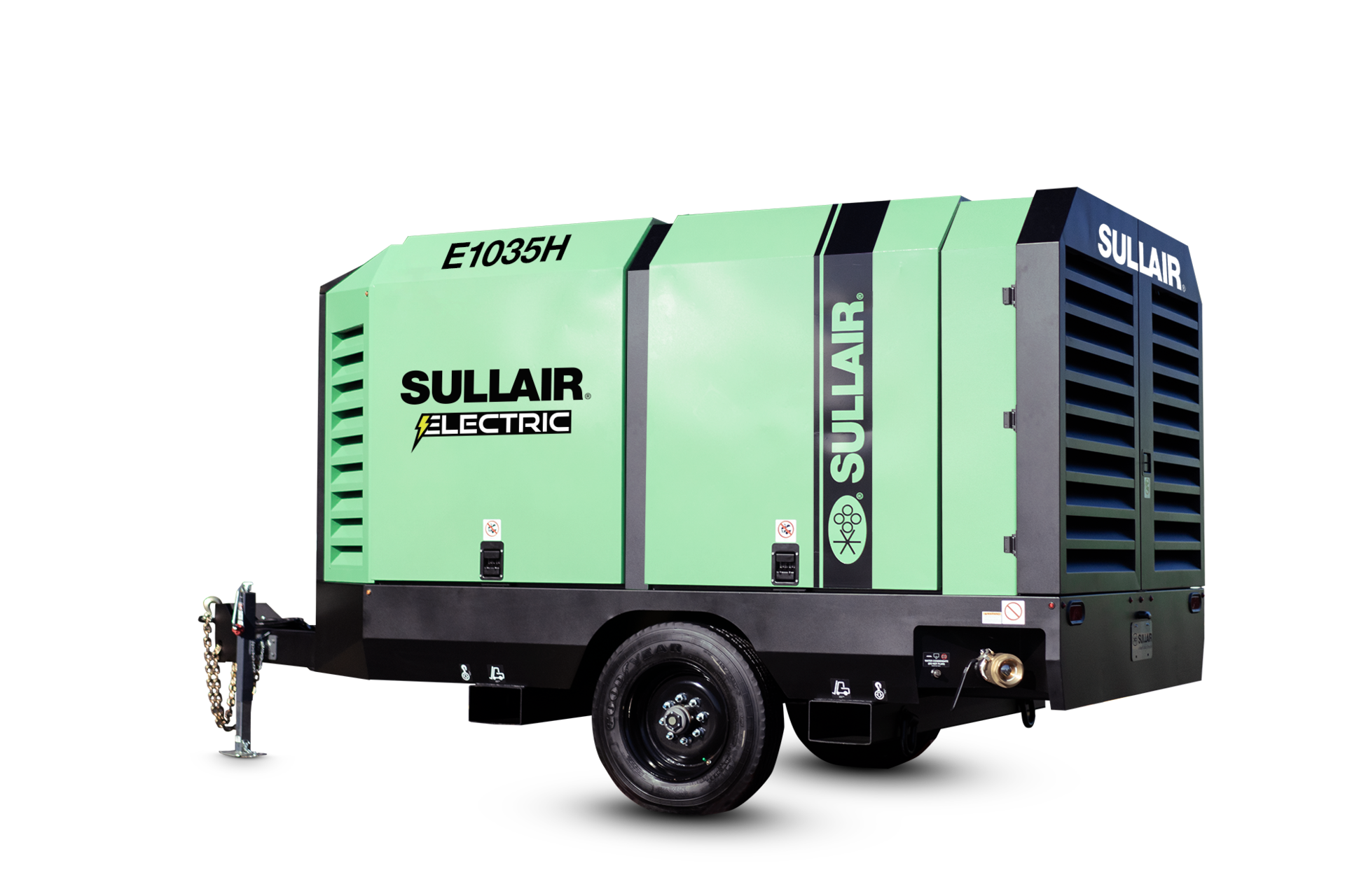 Sullair E1035 Left Side Alt Electric Air Compressor 2023