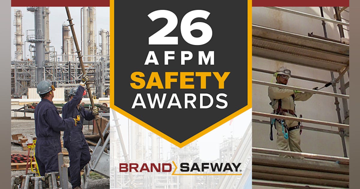 BrandSafway Receives 26 AFPM Awards Rental Equipment Register