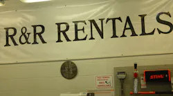 R&r Rentals Sign