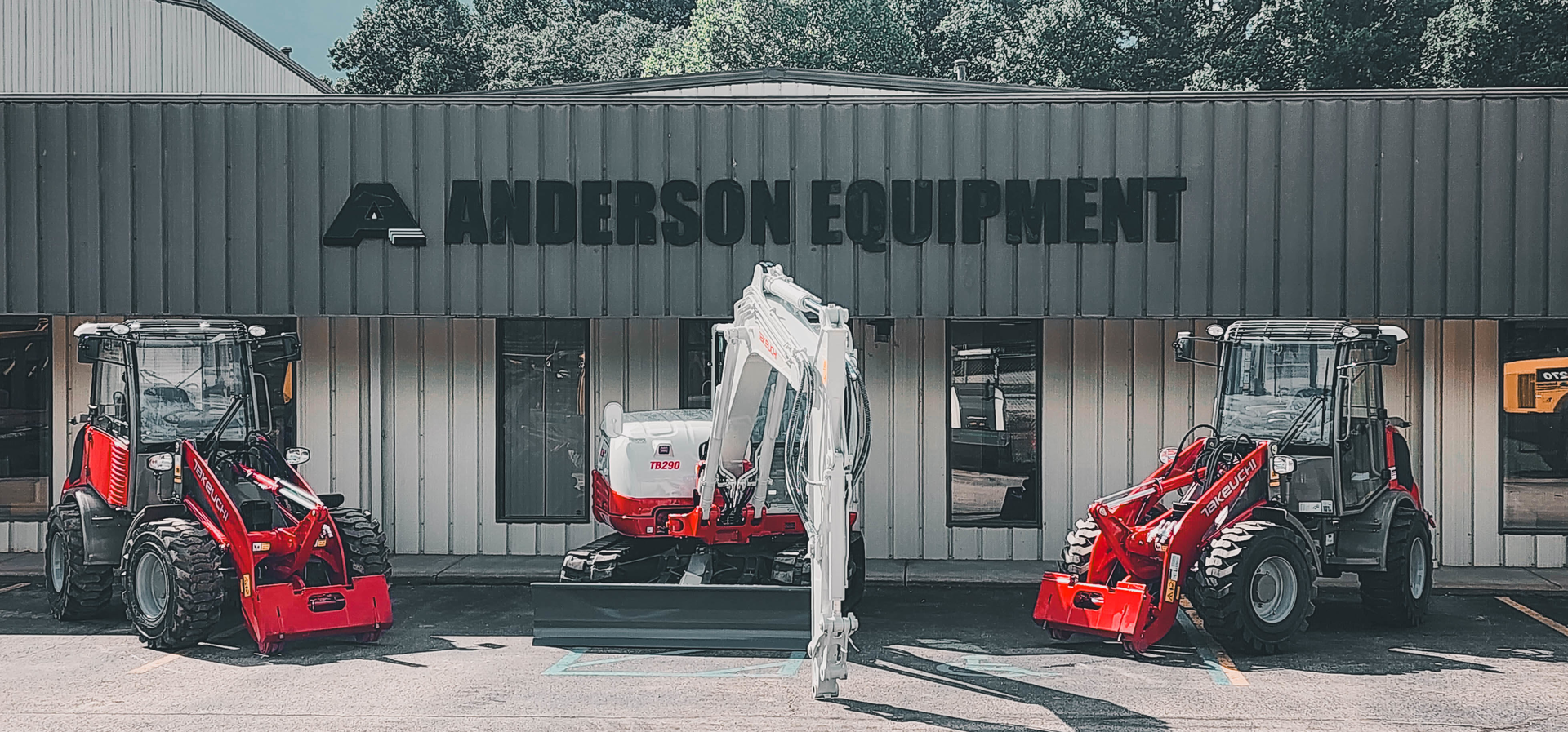 Takeuchi Adds Three Additional Anderson Equipment to its Dealer Network