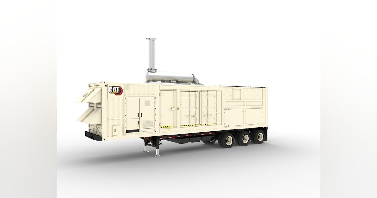 New Cat XGC1900 Natural-Gas Power Module Provides up to 1900kW of ...