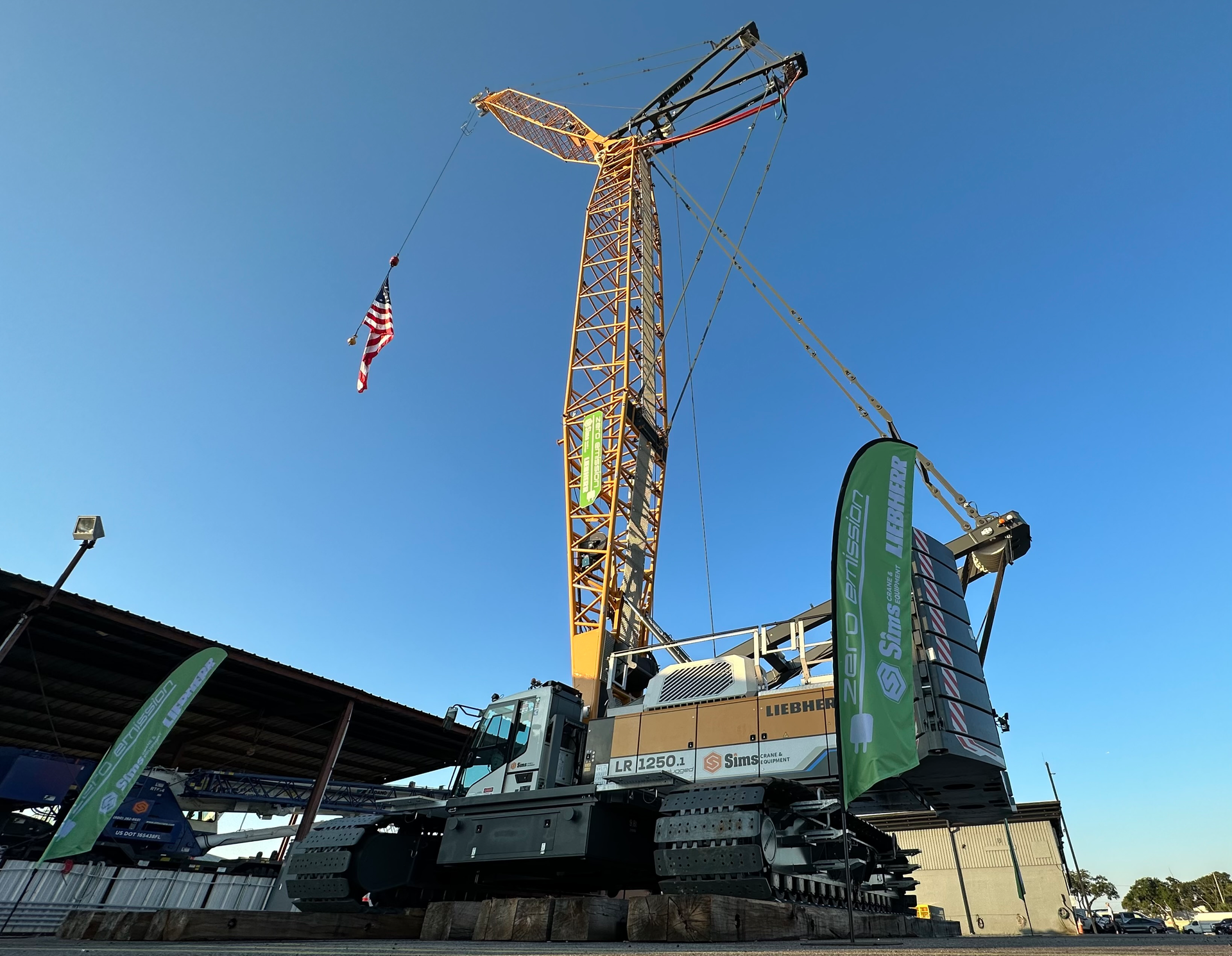 Sims Crane Battery Operated Crawler Crane 23 2 65021c2513116