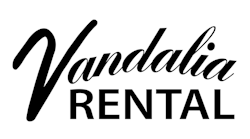 Vandalia Rental Name Logo Black
