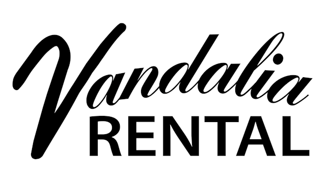 Vandalia Rental Name Logo Black