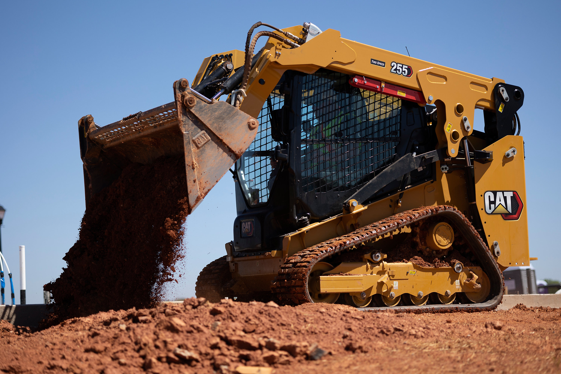 New Cat 2B55 And 265 Compact Track Loaders Deliver Enhance Lift And ...