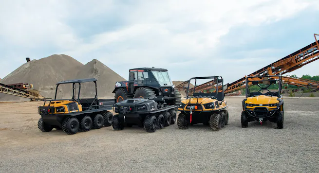 The Argo Sasquatch XTX Amphibious Offroad Vehicle Features Automatic E The Argo Sasquatch XTX Amphibious Offroad Vehicle Features Automatic E
