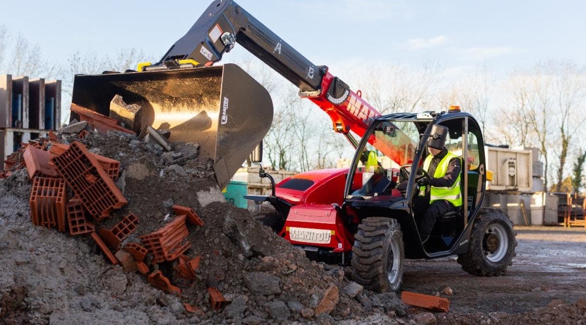 Manitou Launches All-New MTA 519 Compact Telehandler for Rental ...