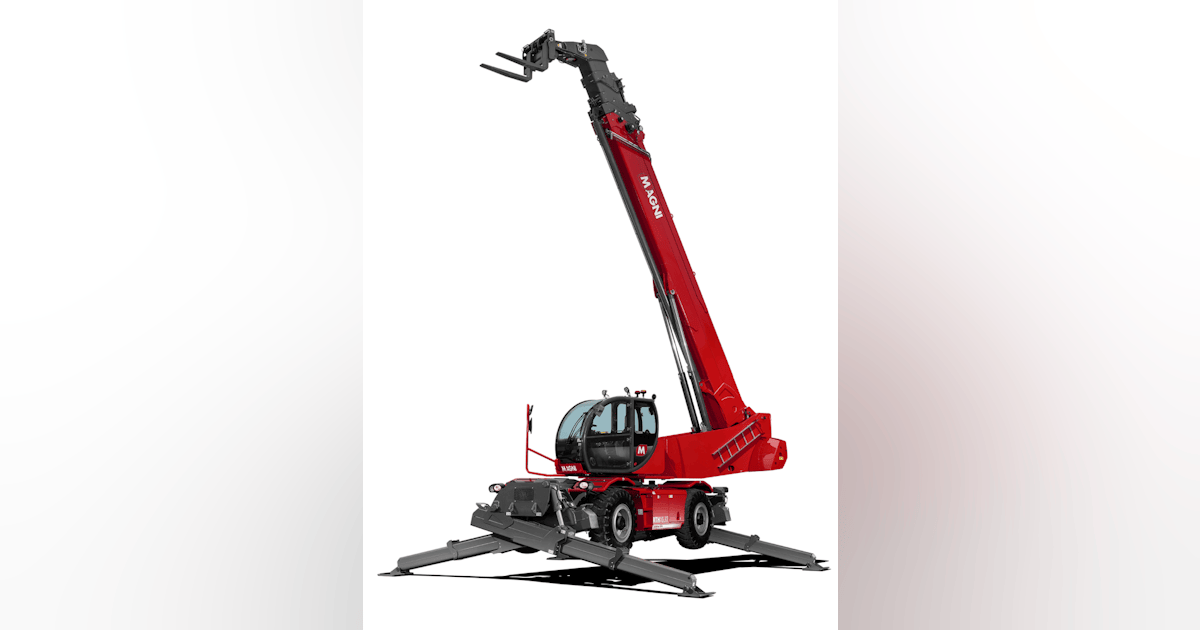 Magni Launches 22,700-Pound Rotating Telehandler | Rental Equipment ...