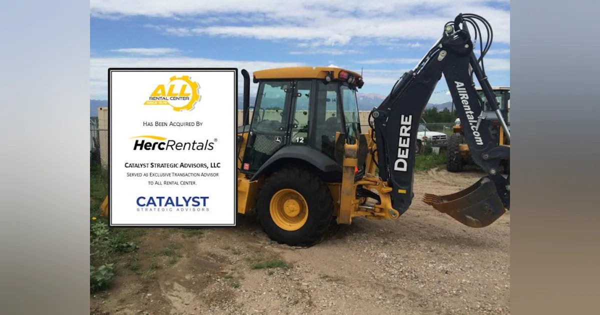Herc Rentals Acquires All Rental Center of Colorado Springs | Rental ...