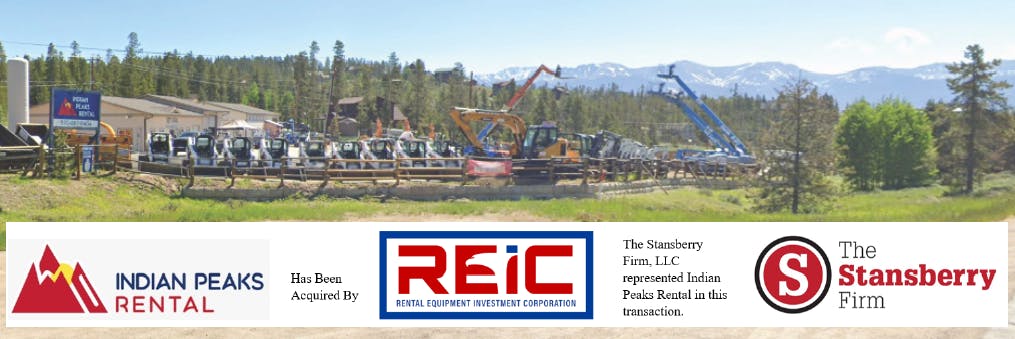 Rental Equipment Investment Corp. Acquires Indian Peaks Rental Rental