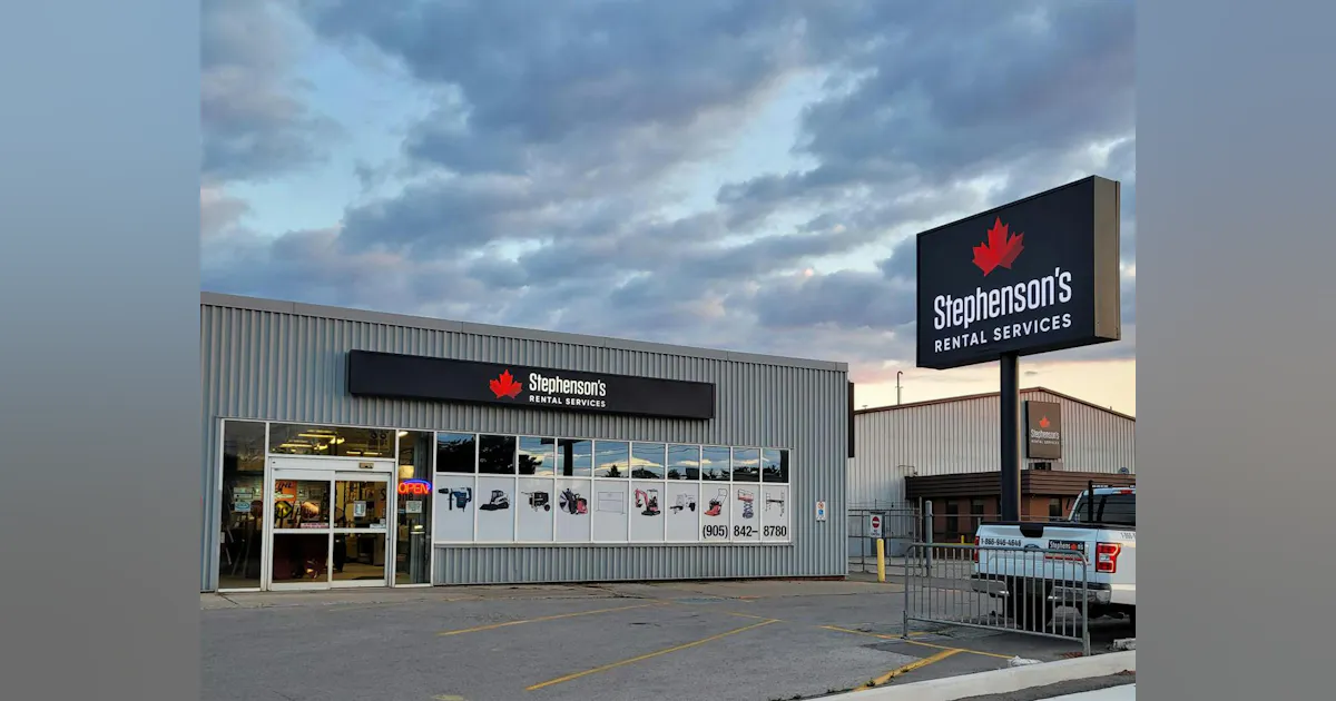 Stephesons Rental Logo Stephenson’s Rental Services Names Rob Wilson President and CEO; Guy ...