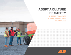 670989a0e1ba5ddb3da71f41 Jlg Adopting A Culture Of Safety Whitepaper Cover 670989a0e1ba5ddb3da71f41 Jlg Adopting A Culture Of Safety Whitepaper Cover