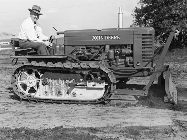 1949 John Deere Began Manufacturing Mc Dozers In Dubuque, Iowa