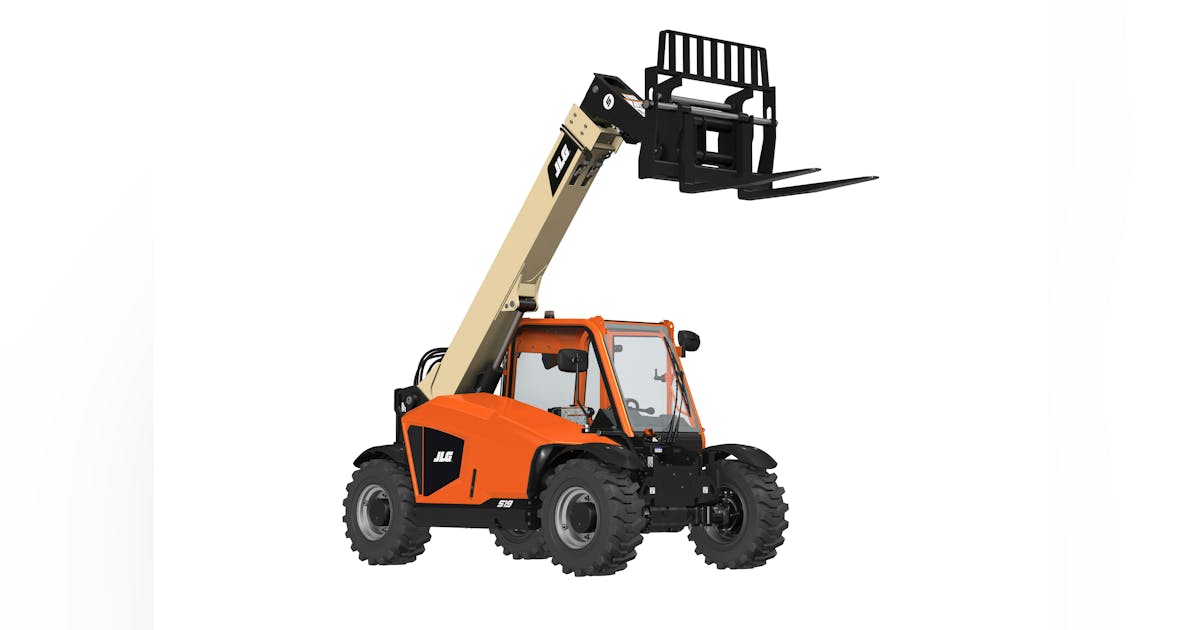 The New JLG 519 Telehandler Offers More Lift Capacity, Lift Height and ...