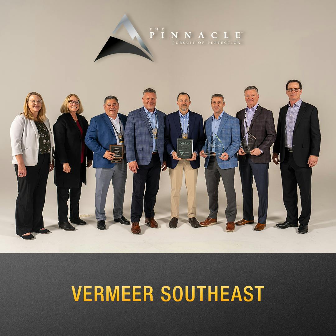 6779cddcd7ff48296381a077 Vermeer Southeast Wins Pinnacle Award 2025