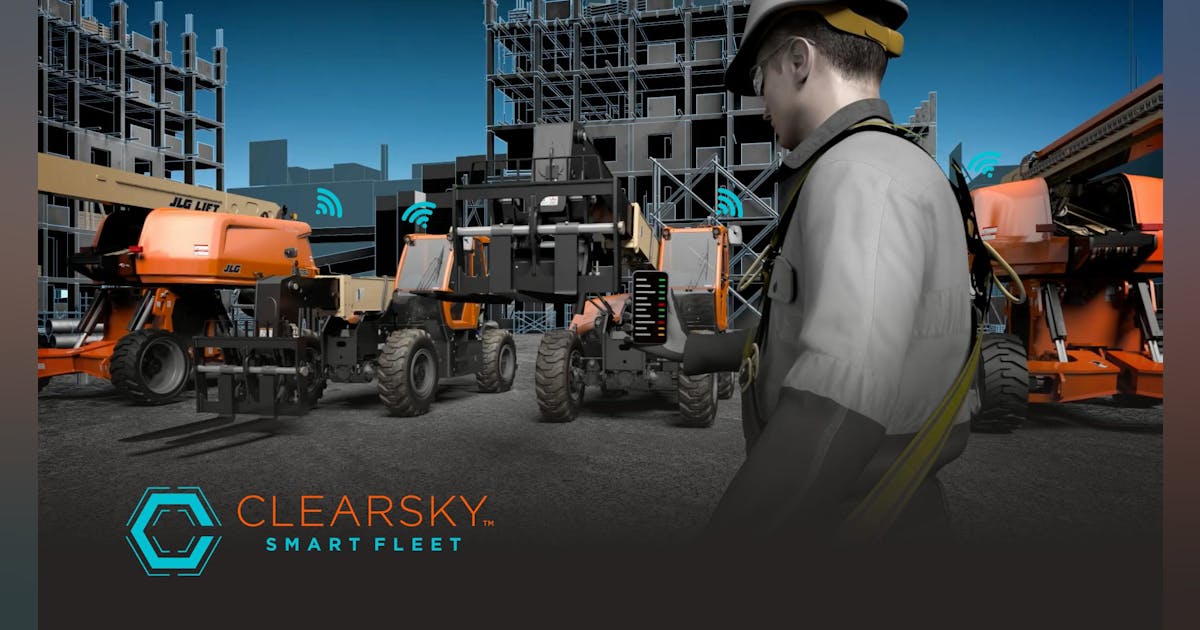 JLG Adds Three New Features to its ClearSky Smart Fleet IoT JLG Adds Three New Features to its ClearSky Smart Fleet IoT