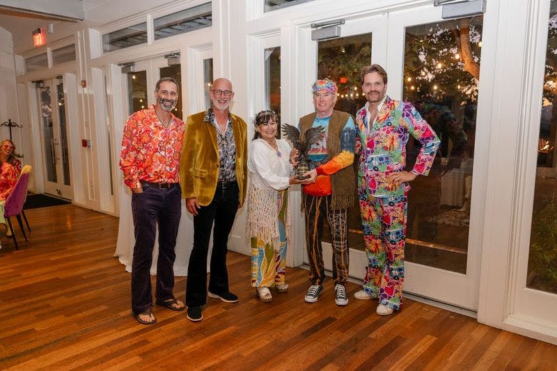 Leaders Of Lift Solutions Inc Who Actually Dressed Like This And Went Out In Public The Night Of The Awards Celebration