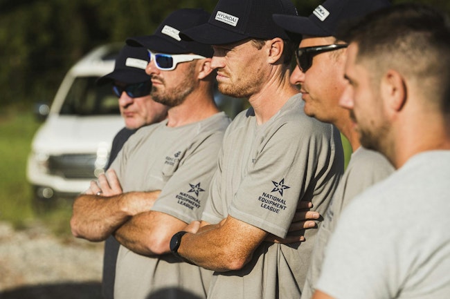 National Equipment League Competitors Intensely Focus On The Challenges Of Operating And Competing Against The Best