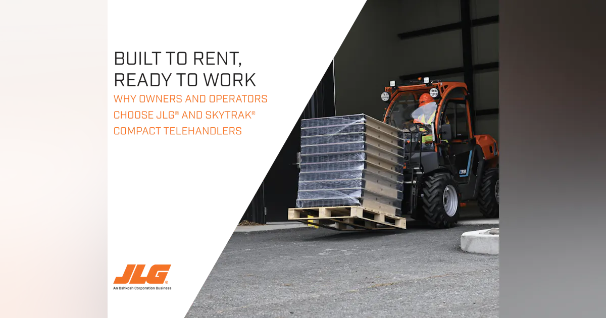 Compact Work Handler New JLG Whitepaper Explores Growing Role of Compact Telehandlers in the ...
