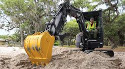 26 P-Tier compact excavator by John Deere.