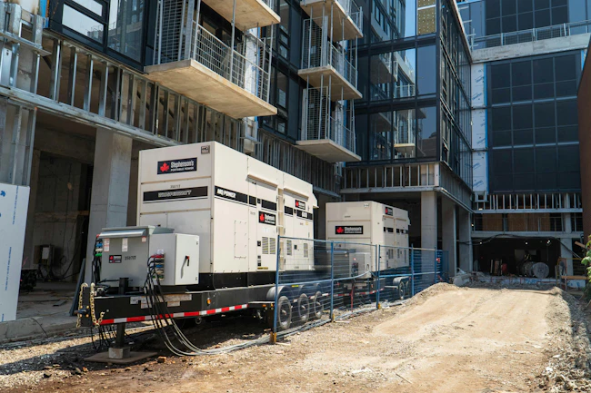 It is helpful to have an electrician available to connect and permit the generator as per safety regulations.