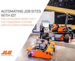 Cover photo of JLG's new white paper. Cover photo of JLG's new white paper.