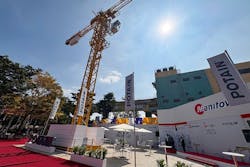 694b5bdff27b94a49037aa38 Potain Mct 105 Topless Tower Crane 1225 694b5bdff27b94a49037aa38 Potain Mct 105 Topless Tower Crane 1225