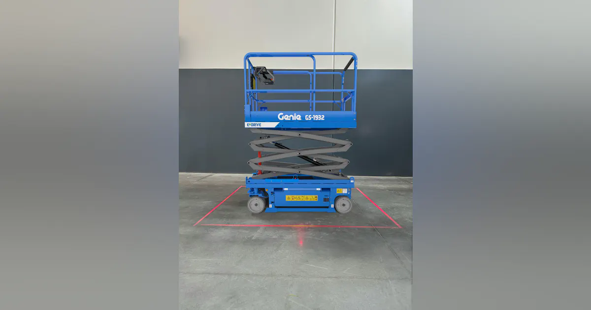 Genie Introduces Lift Guard Zone Lighting for GS Scissor Lifts | Rental ...
