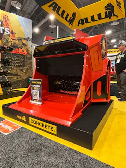 ALLU's Concrete Bucket at CONEXPO-CON/AGG 2026.