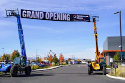 An EquipmentShare grand opening in Redmond, Ore., last fall.