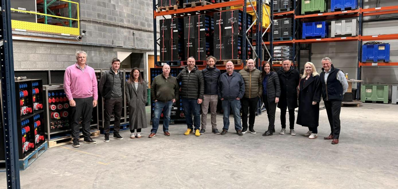 Staff of the three Irish power businesses acquired by CES Power.