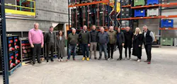 Staff of the three Irish power businesses acquired by CES Power.