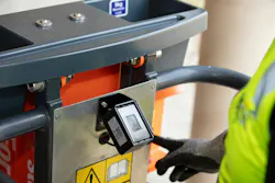 EQSS installed on a JLG nano low-level access platform.