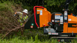Först is expanding into U.S. markets with its line of 6-inch and 8-inch wood chippers.