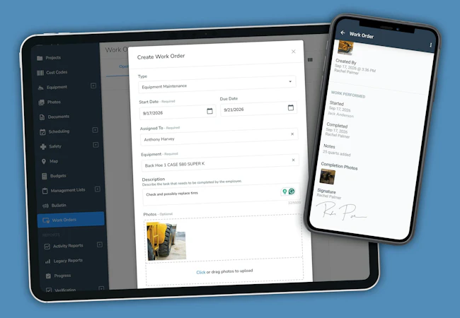 AlignOps BusyBusy platform launched a new work order function.