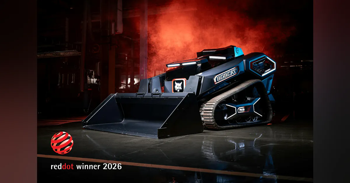 Dot Product Layout Bobcat RogueX3 Concept Loader Wins Red Dot Design Award | Rental ...